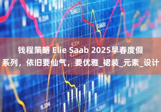 钱程策略 Elie Saab 2025早春度假系列，依旧要仙气，要优雅_裙装_元素_设计