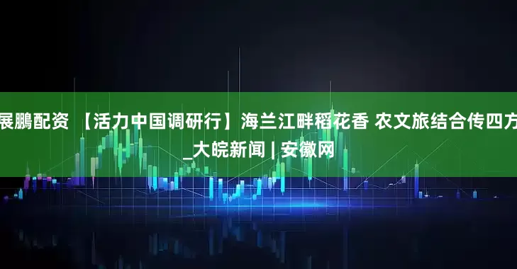 展鵬配资 【活力中国调研行】海兰江畔稻花香 农文旅结合传四方_大皖新闻 | 安徽网